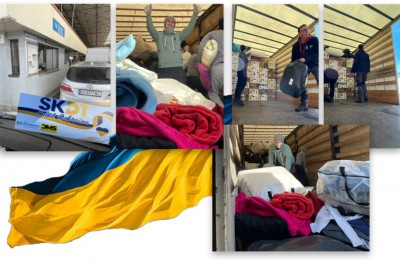 Hulpgoederen zijn op bestemming in Oekraïne